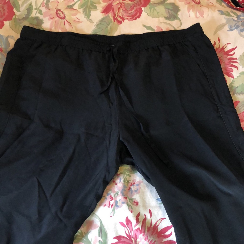 JOHNNY WAS Size XXL ILLARIA 100% Silk Pull-On Drawstring Elastic Waist $250 NEW - Picture 5 of 16
